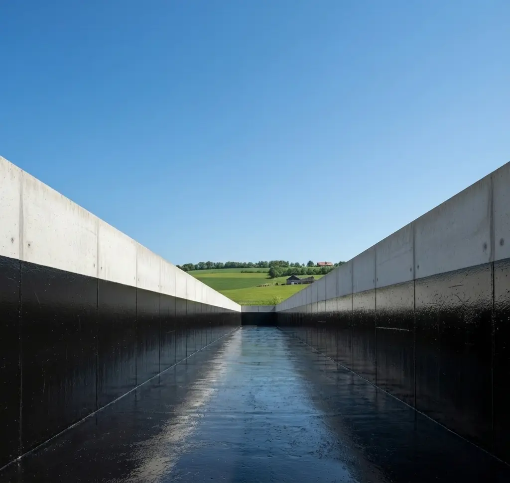 Bitumen Siloanstrich Silo Beschichtung - Sandroplast Premium Siloschutz für Landwirtschaft